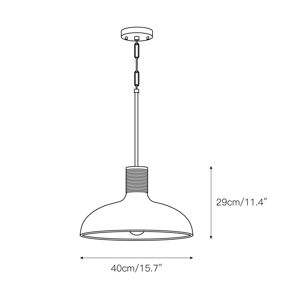 Tweak Suspension Métal Marron Minimaliste Moderne - Neutralighting