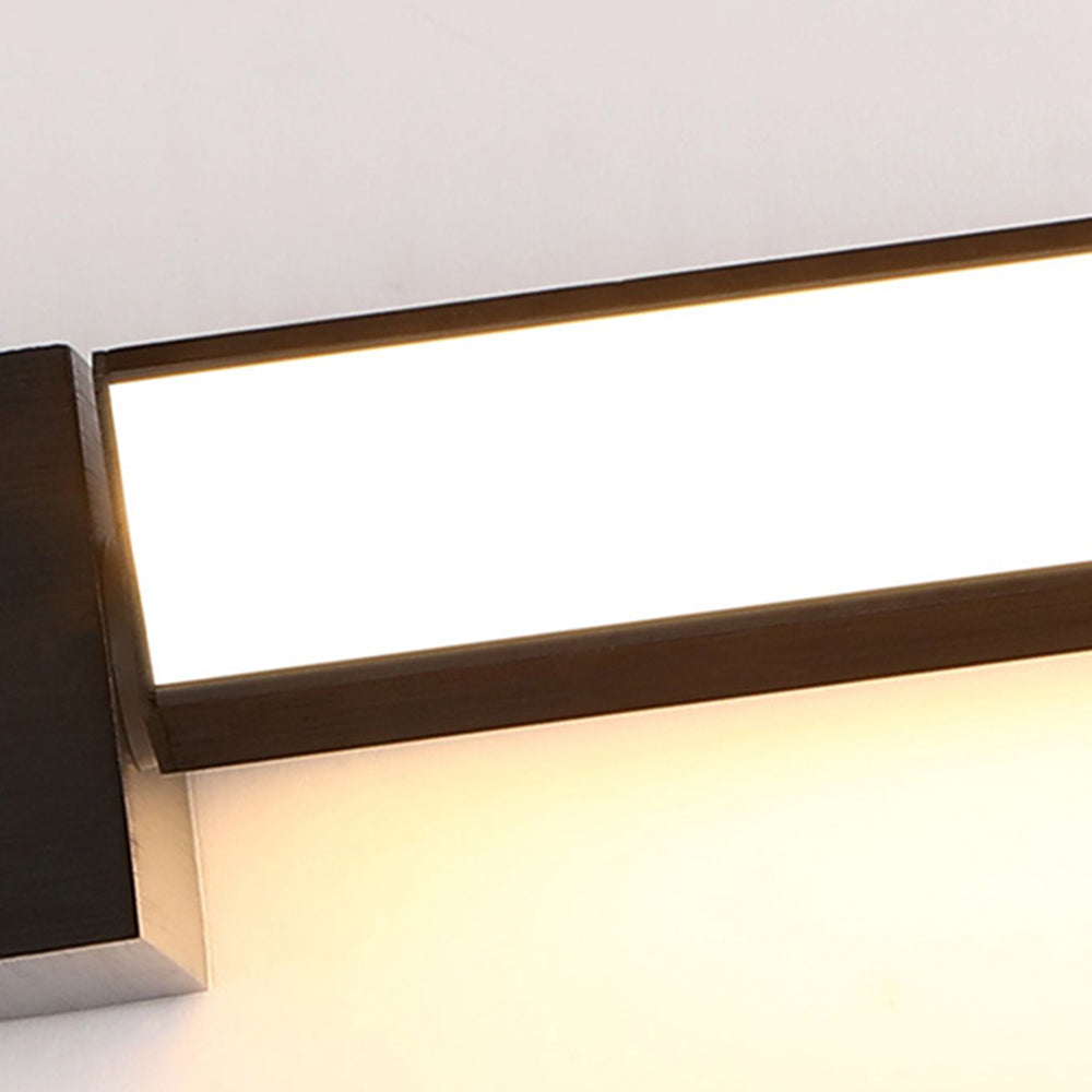 Ray Applique Murale Orientable à 350 Degrés Linéaire Moderne, Métal/Acrylique, Noir, Salon/Cuisine - Neutralighting