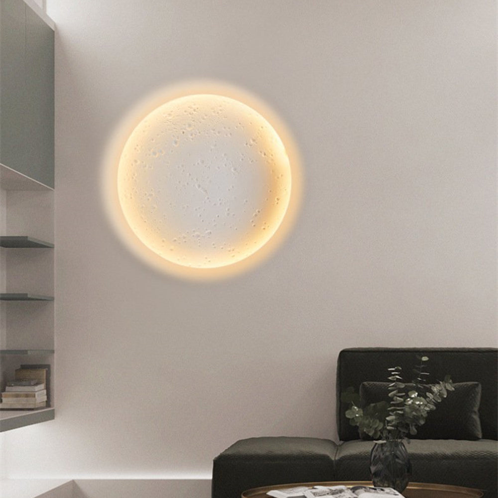 Aria Applique Murale de Peinture Dimmable avec Télécommande, 2 Style, Blanc, Salon - Neutralighting