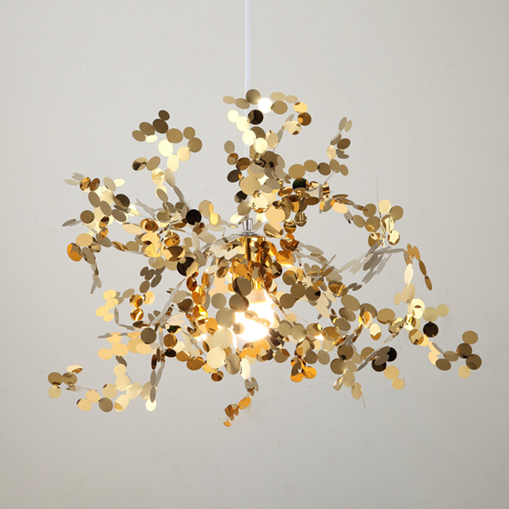 Ovela Suspension Divergence Inhabituelle. Acier Inoxydable. Or/Argent. Salle à Manger/Salon - Neutralighting