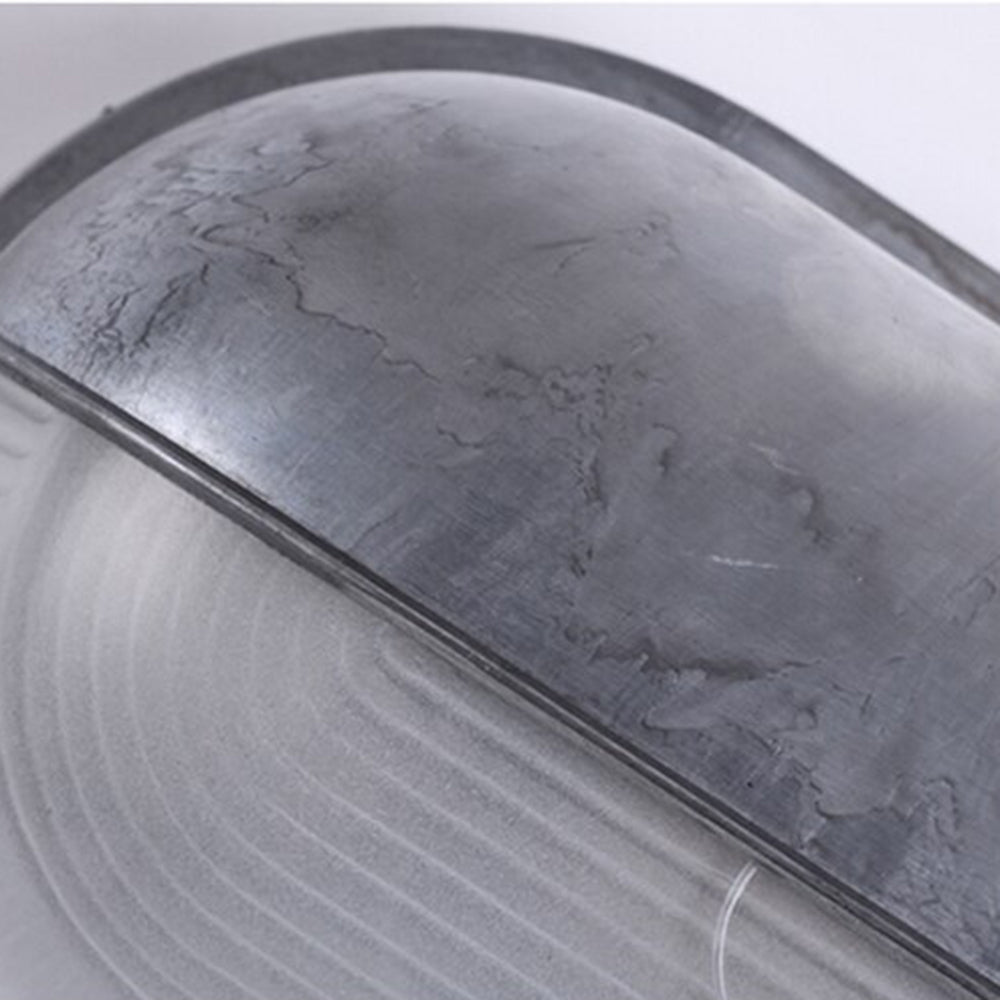 Ray Applique Murale Ronde Simple, Métal/Verre, Argent, Balcon - Neutralighting