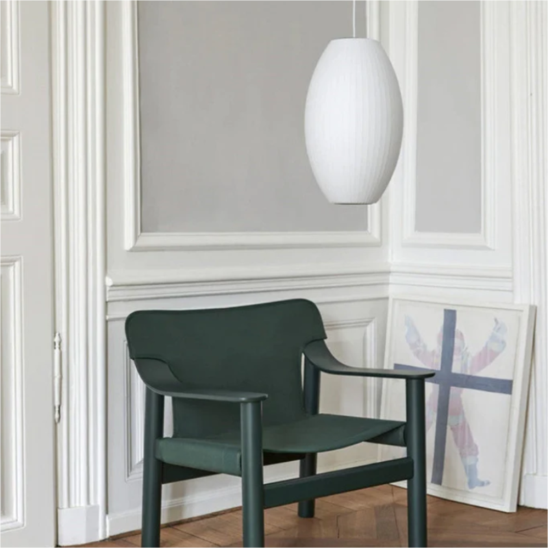 Etrio Suspension Vintage. Métal/Tissu. Blanc. Bar - Neutralighting