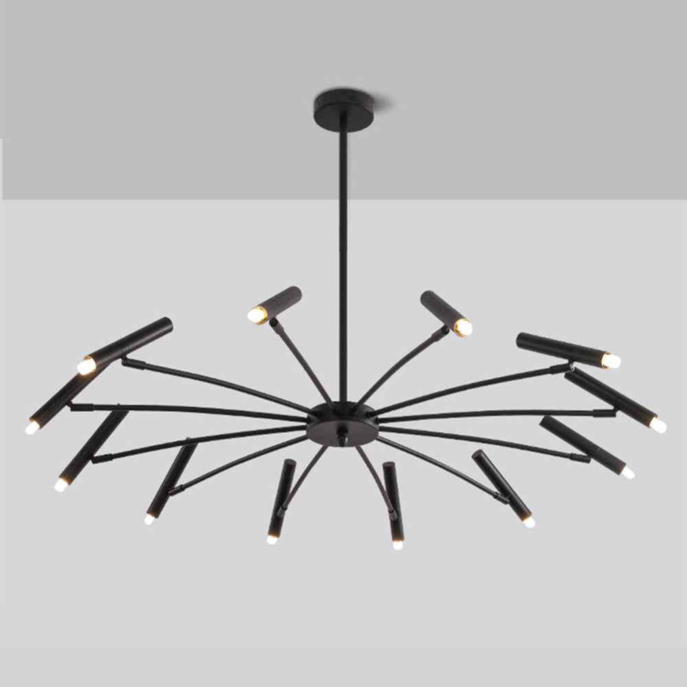 Theno Lustre Simple Noir/Blanc Etude/Salon/Salle à Manger - Neutralighting