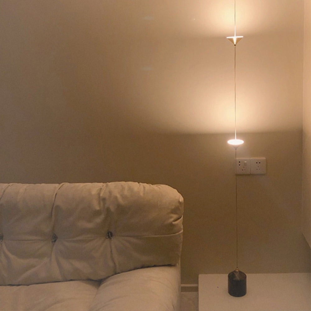 Ray Lampadaire Linéaire Minimaliste, 3 Ampoules, Chambre - Neutralighting
