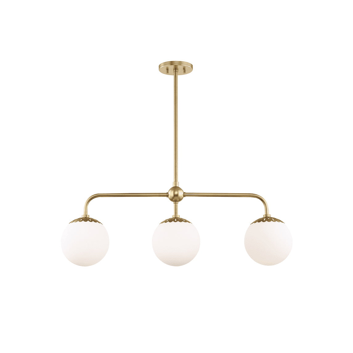 Yare Suspension Globe Chrome Verre Minimaliste Moderne - Neutralighting