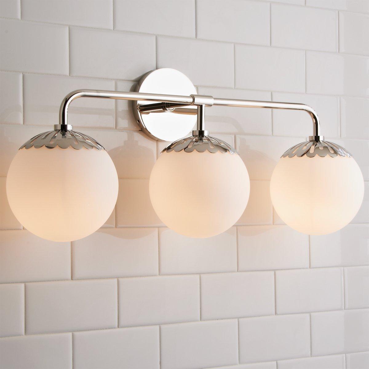Aegis Modern Minimalist Globe Brass Glass Sconce Wall Lamp - Lamp Copper