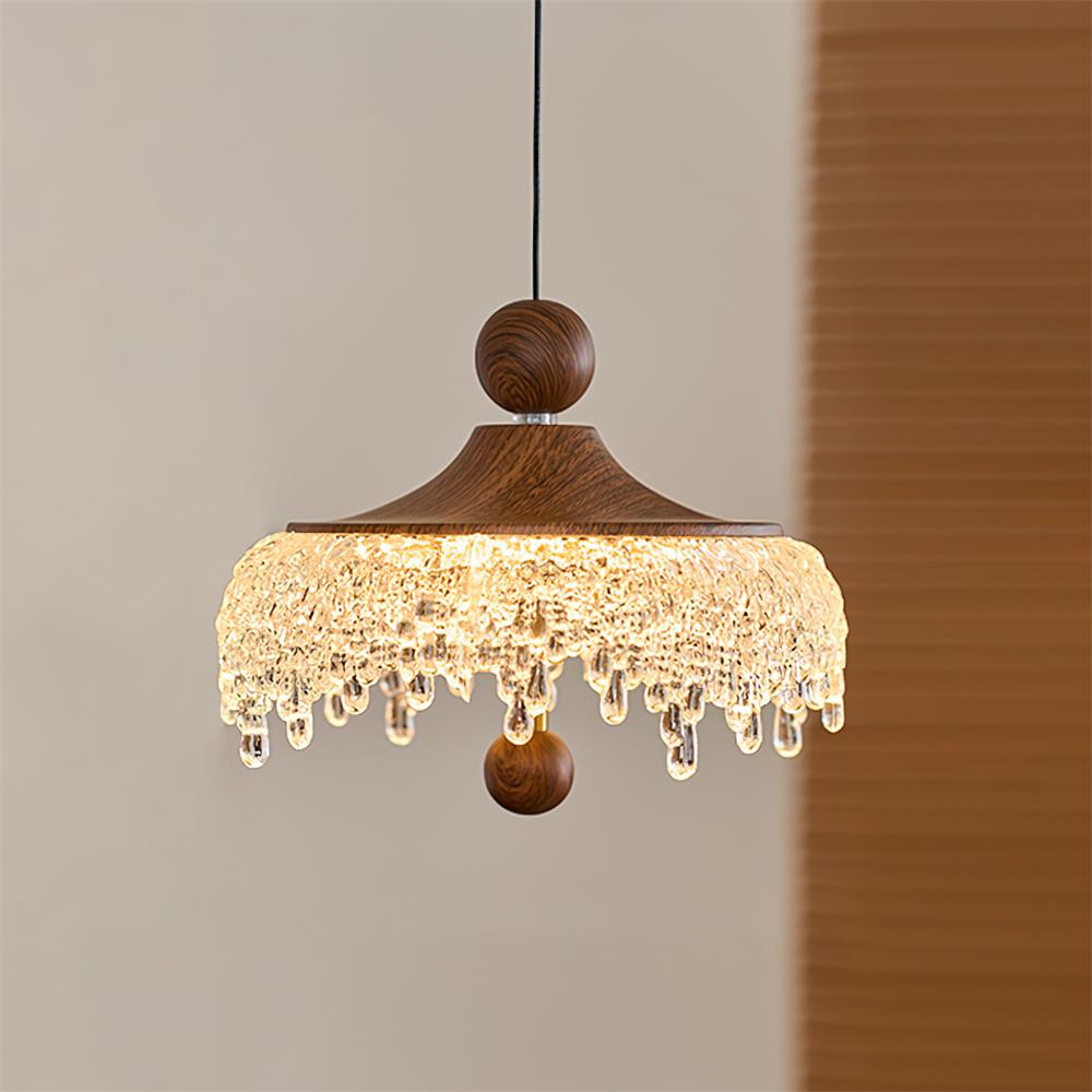 Dewdrop Lampe Pendante Élégance Cristalline Rustique - Neutralighting