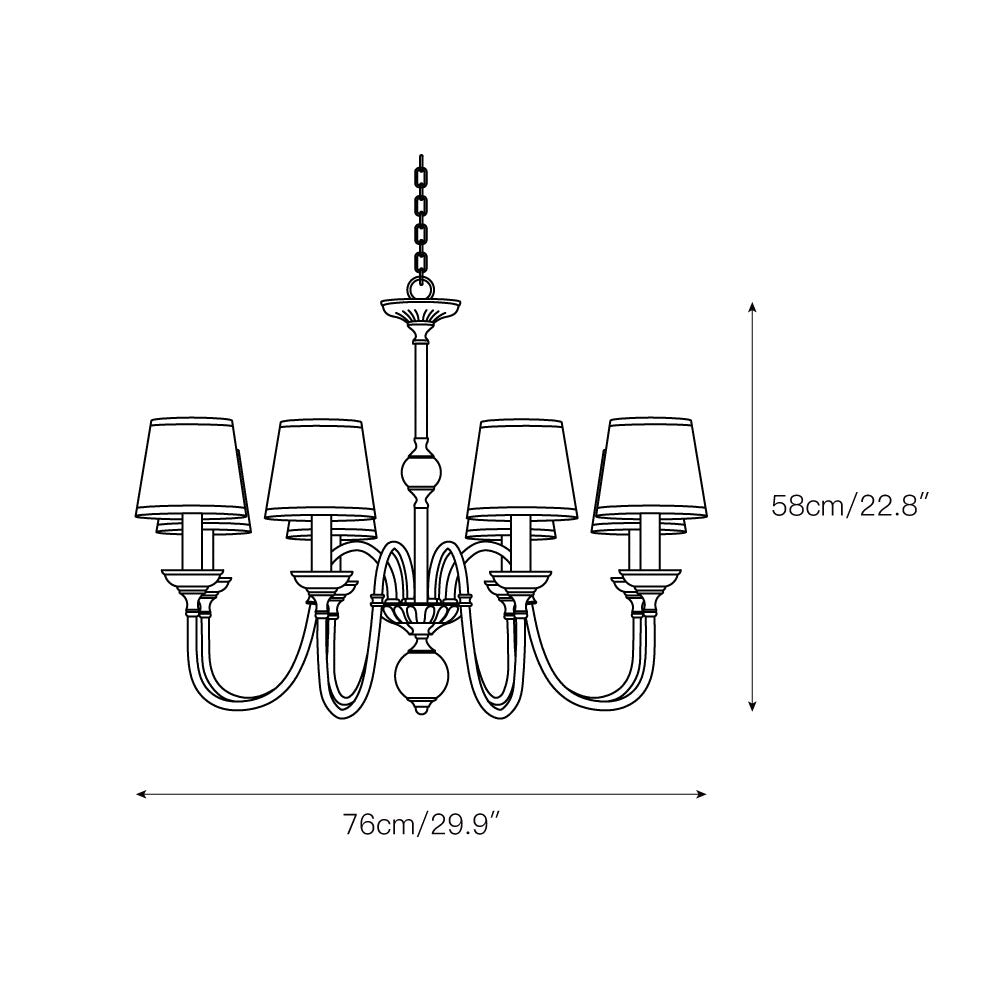 Blur Lustre Laiton Cristal Tissu Luxe Postmoderne - Neutralighting