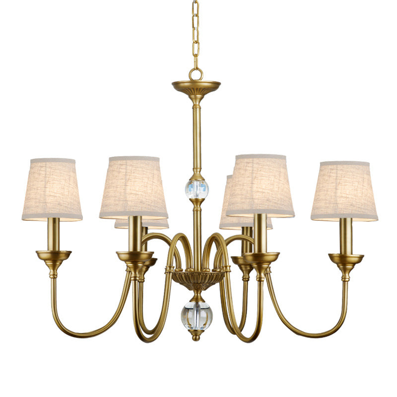 Blur Lustre Laiton Cristal Tissu Luxe Postmoderne - Neutralighting