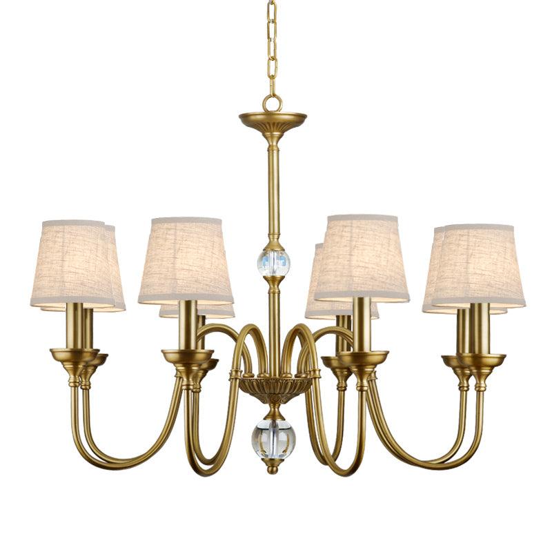Blur Lustre Laiton Cristal Tissu Luxe Postmoderne - Neutralighting