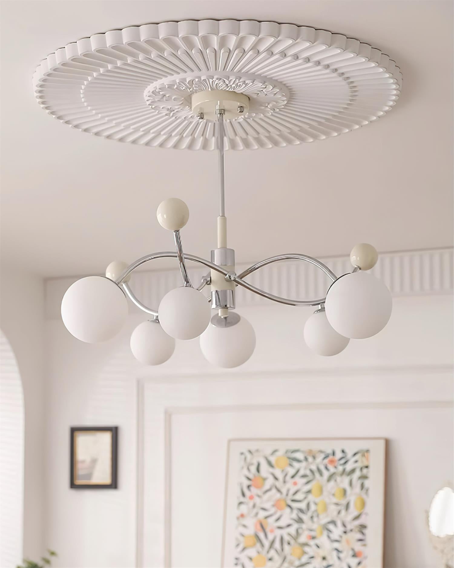 Diana Lustre Orbe Dépoli Courbes - Neutralighting