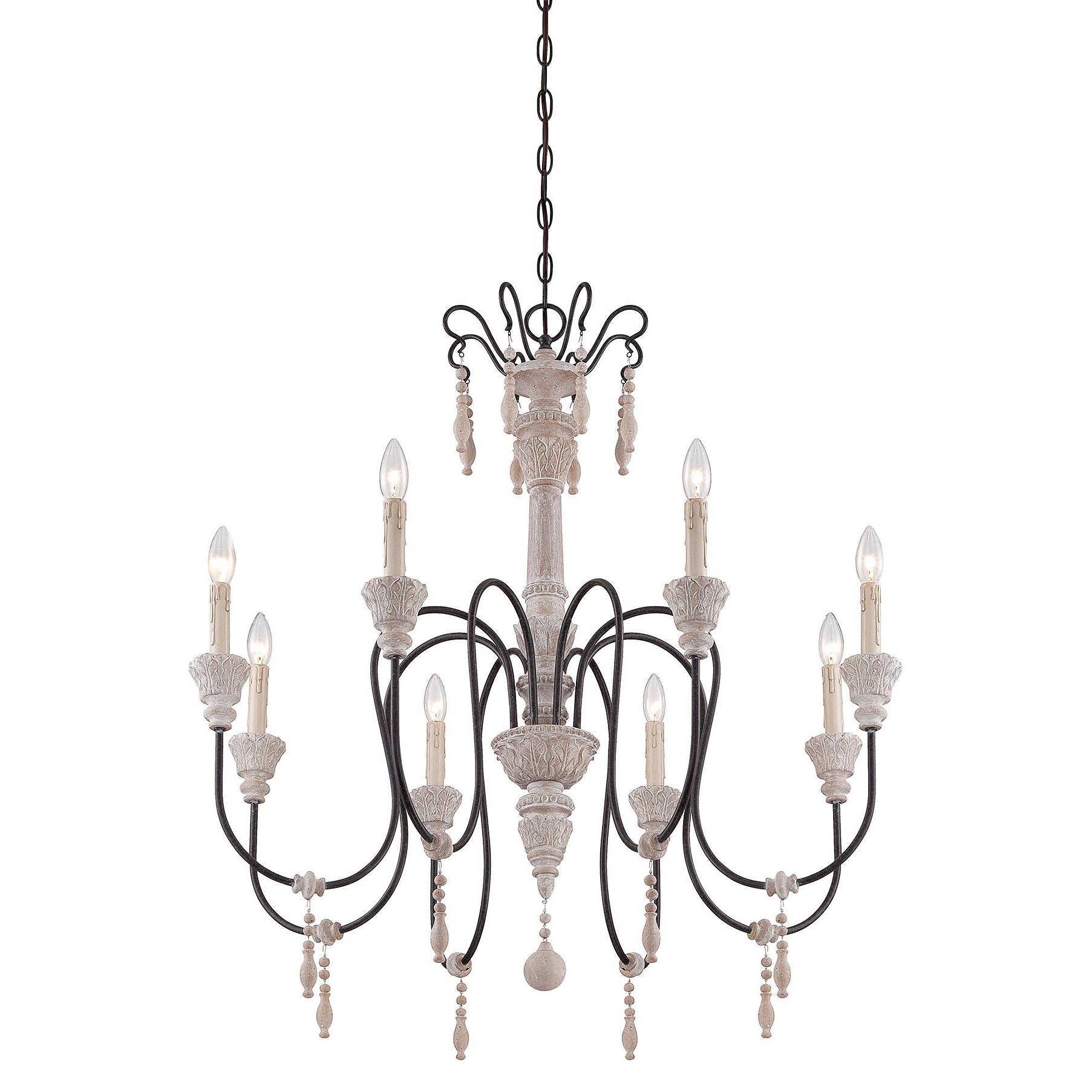 Epoch Lustre Bois Métal Luxe Postmoderne - Neutralighting
