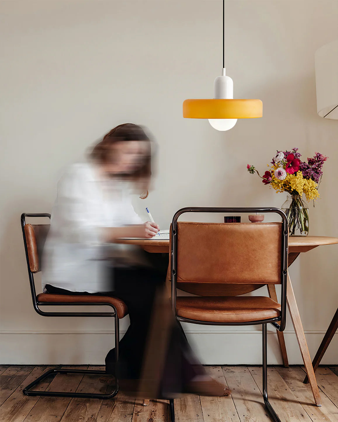 Ideal Suspension Lampe Orb Disc en Verre Minimaliste Moderne - Neutralighting