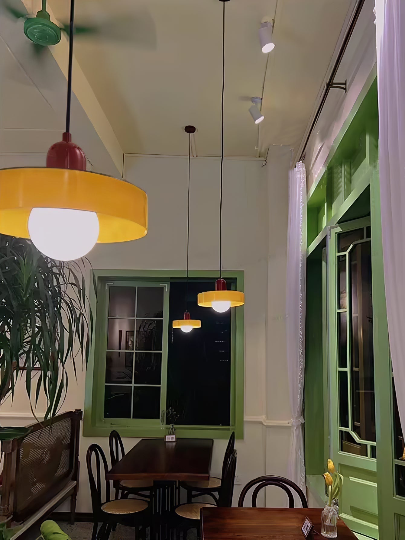 Ideal Suspension Lampe Orb Disc en Verre Minimaliste Moderne - Neutralighting