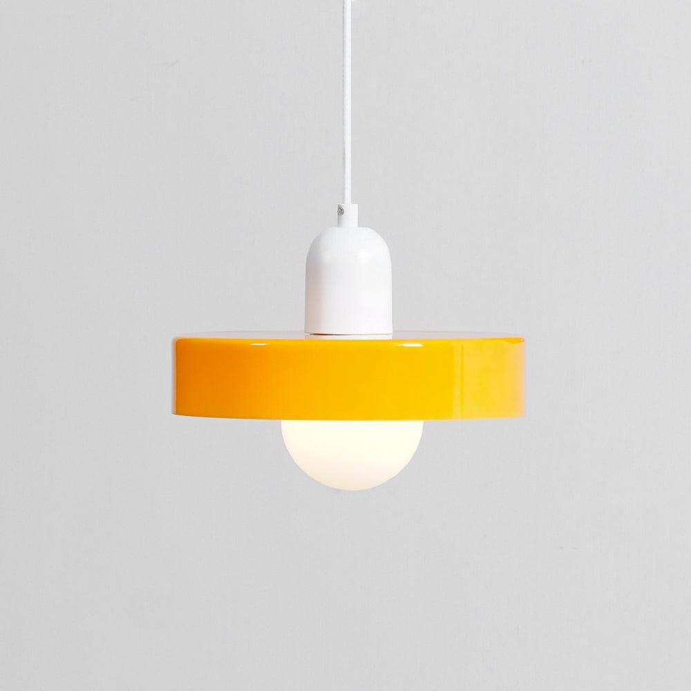 Ideal Suspension Lampe Orb Disc en Verre Minimaliste Moderne - Neutralighting