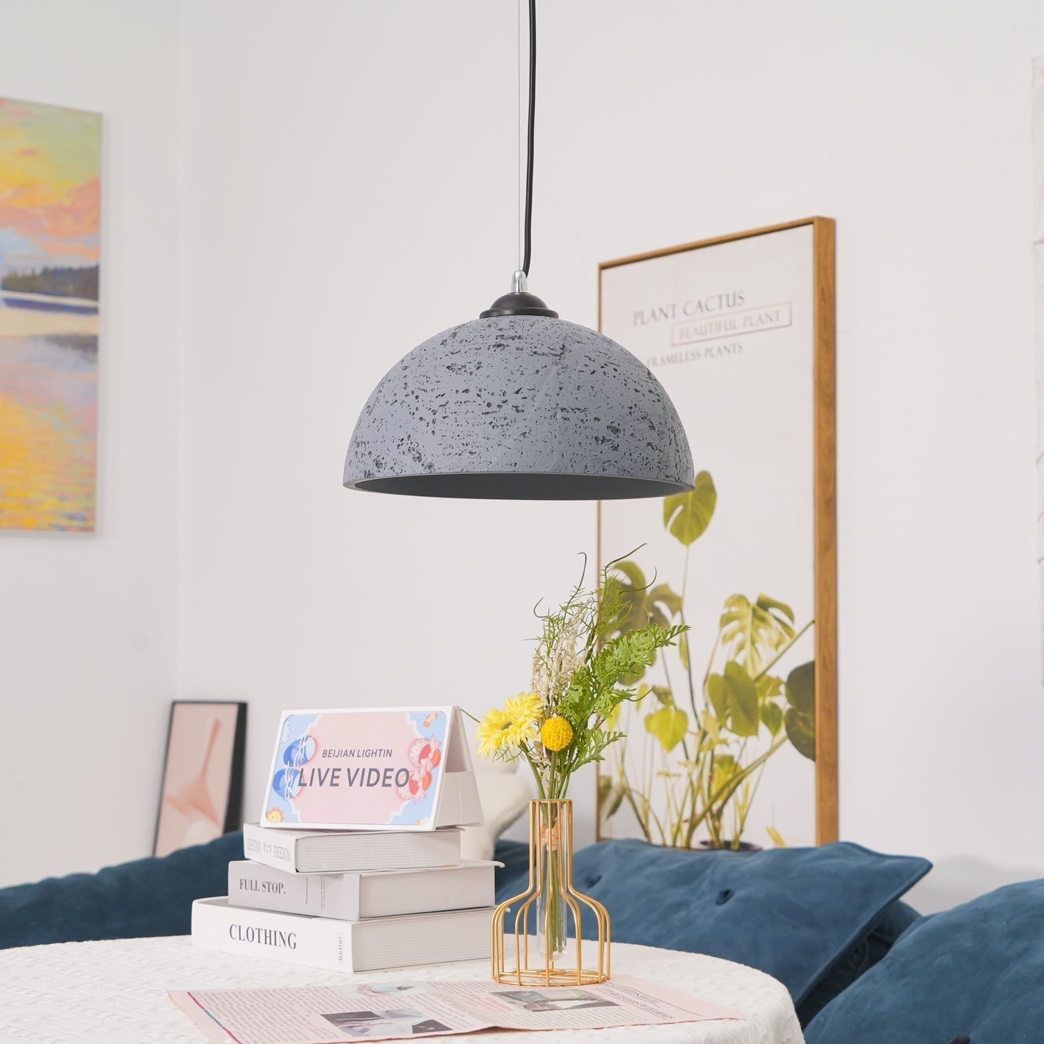 Elorace Classique Rétro Pendentif Lumière - Neutralighting