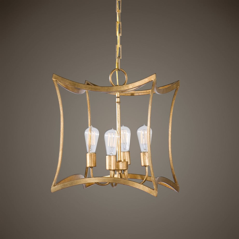 Tract Suspension Lanterne Métal Laiton Élégance Salon - Neutralighting