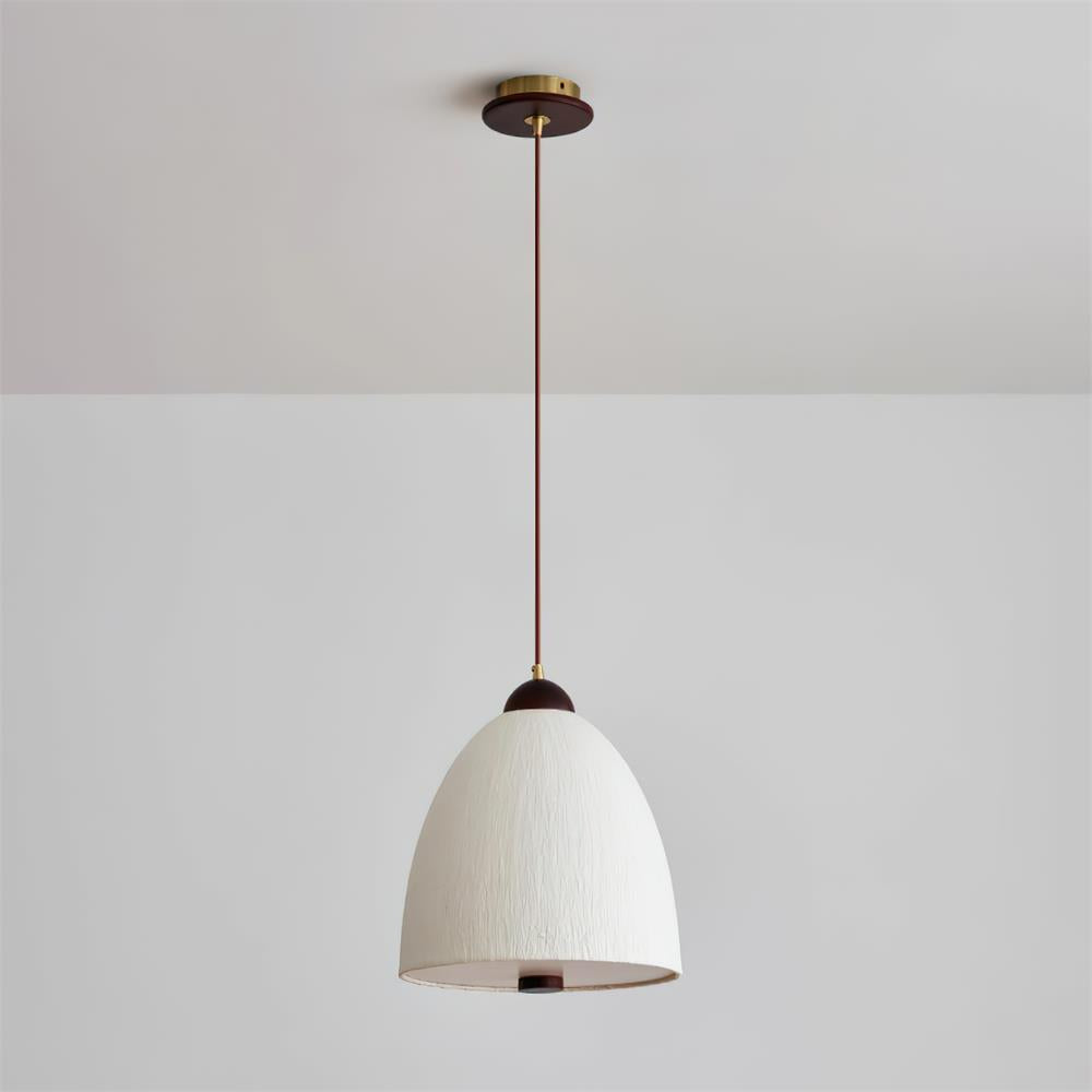 Doria Lampe Suspension Papier de Riz Texturé - Neutralighting