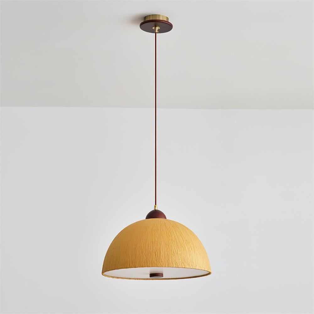 Doria Lampe Suspension Papier de Riz Texturé - Neutralighting