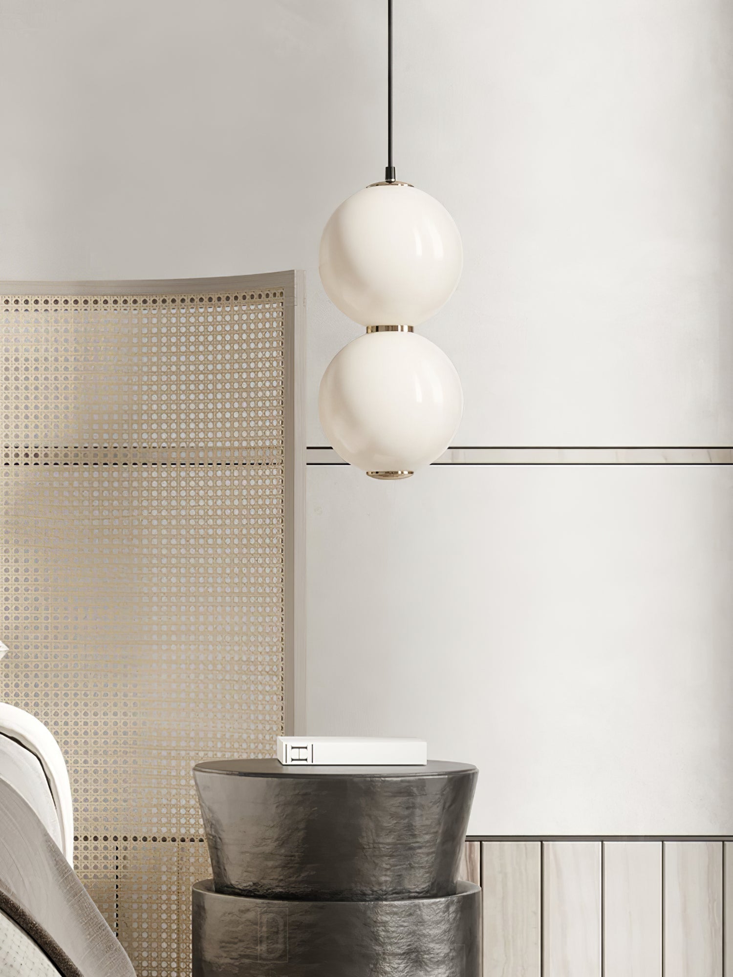 Double Globe Pendant Lamp - Blowlighting