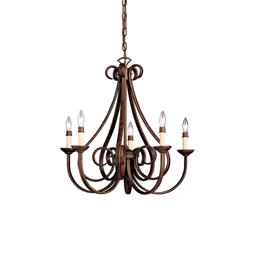 Cove Chandeliers Métal Laiton Industriel Vintage Salon - Neutralighting