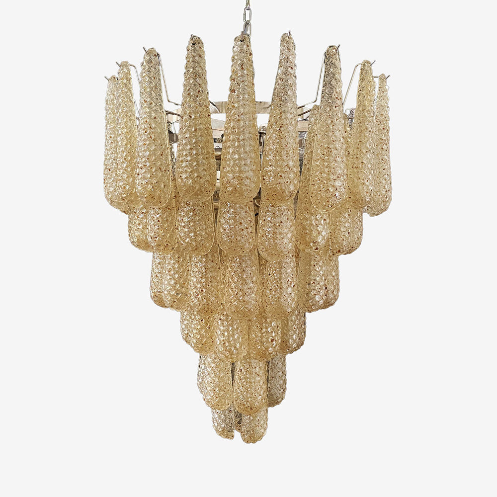 Inset Lustre Goutte Murano Métal Verre Premium - Neutralighting