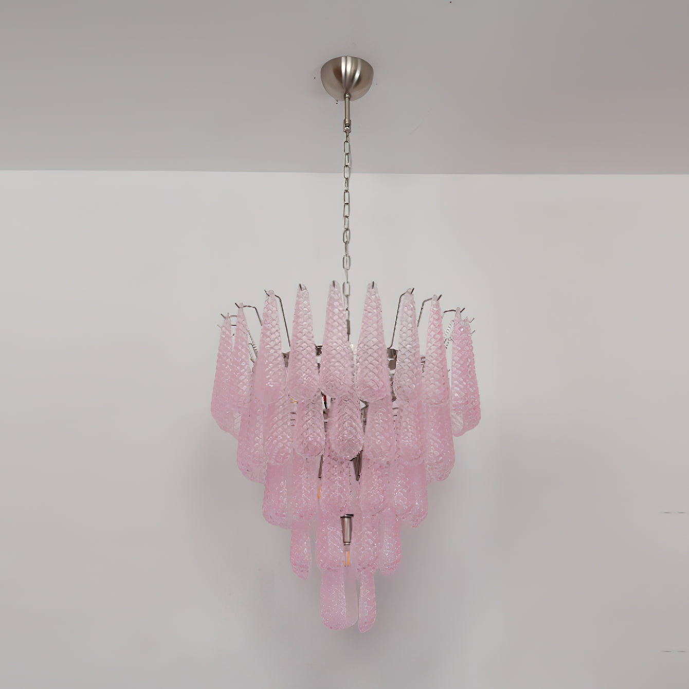 Inset Lustre Goutte Murano Métal Verre Premium - Neutralighting
