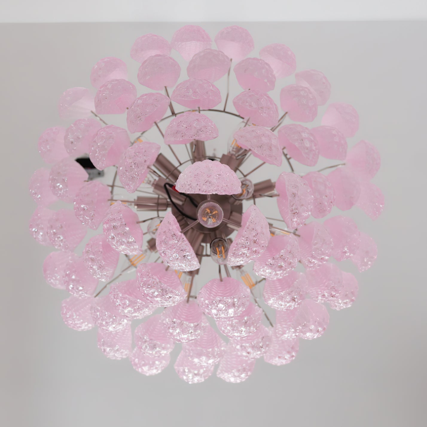 Inset Lustre Goutte Murano Métal Verre Premium - Neutralighting