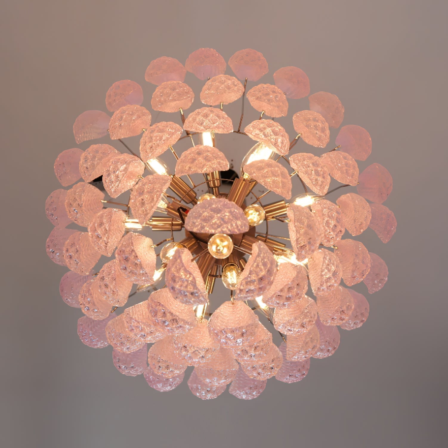 Inset Lustre Goutte Murano Métal Verre Premium - Neutralighting