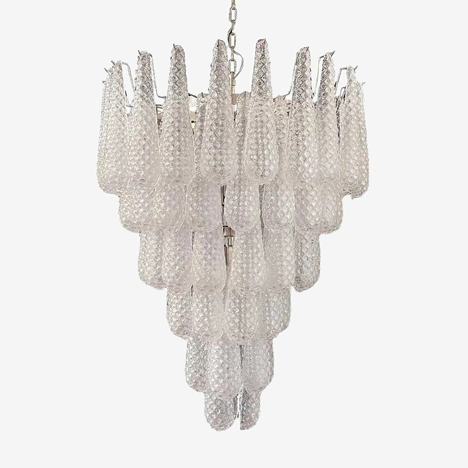 Inset Lustre Goutte Murano Métal Verre Premium - Neutralighting