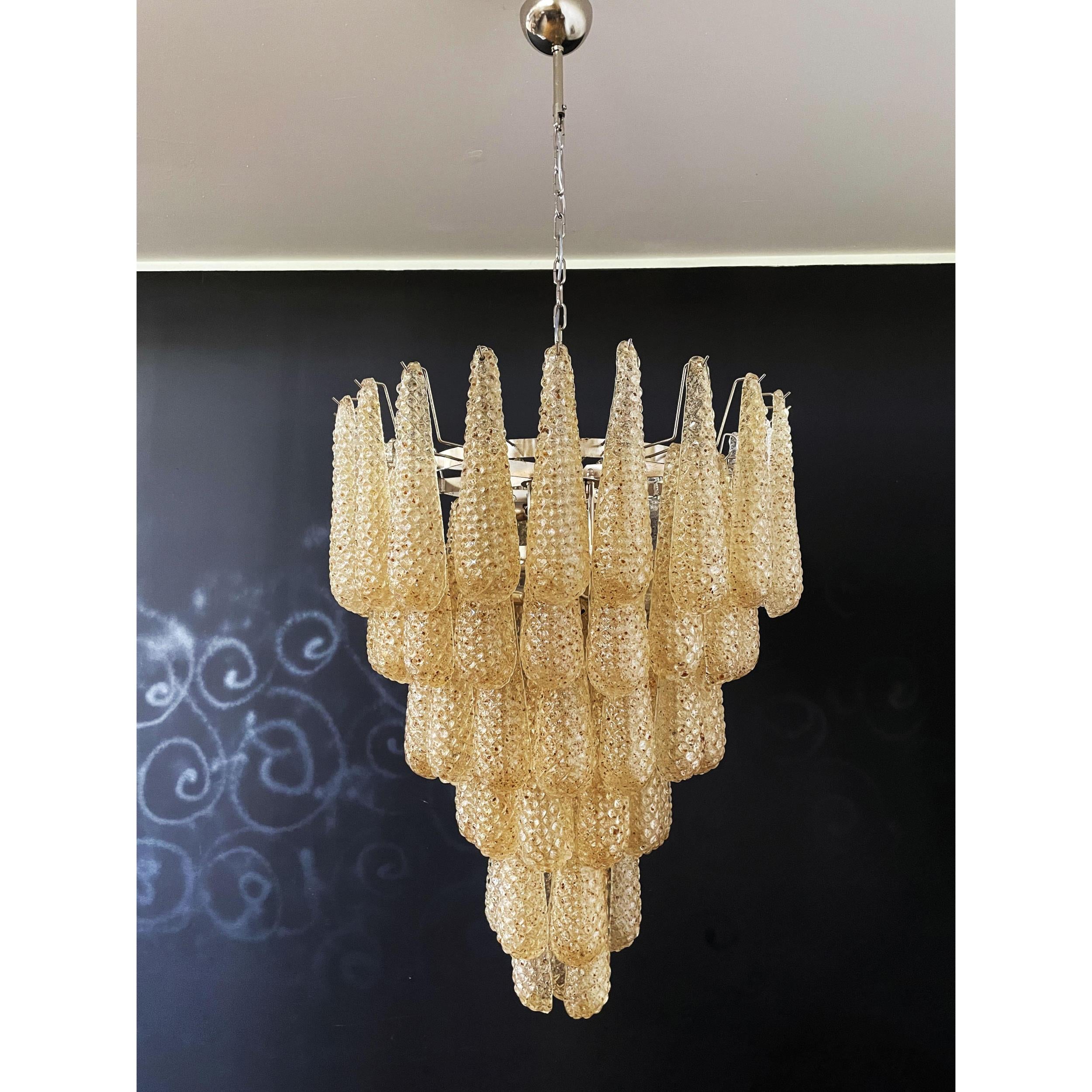 Inset Lustre Goutte Murano Métal Verre Premium - Neutralighting