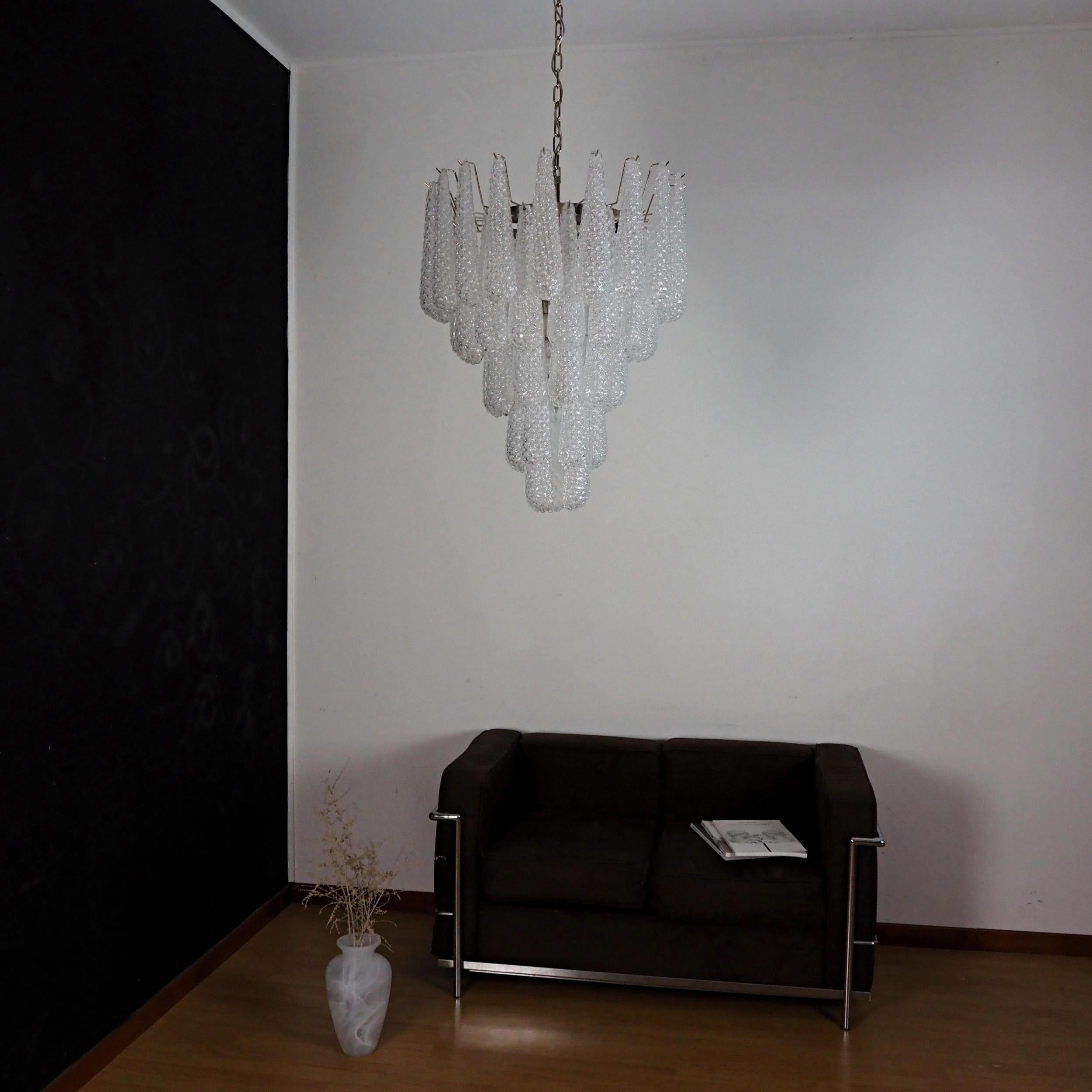 Inset Lustre Goutte Murano Métal Verre Premium - Neutralighting