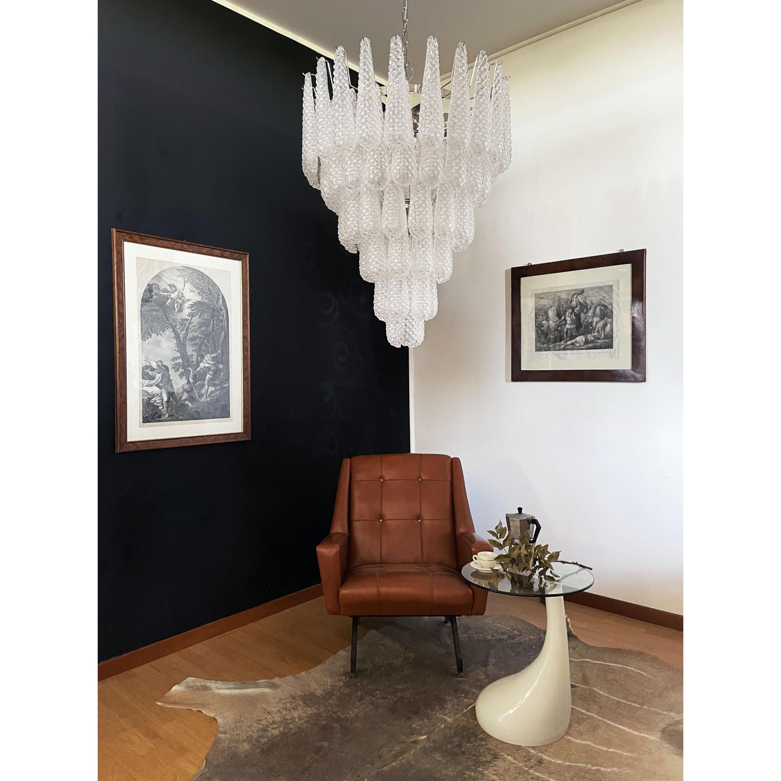 Inset Lustre Goutte Murano Métal Verre Premium - Neutralighting