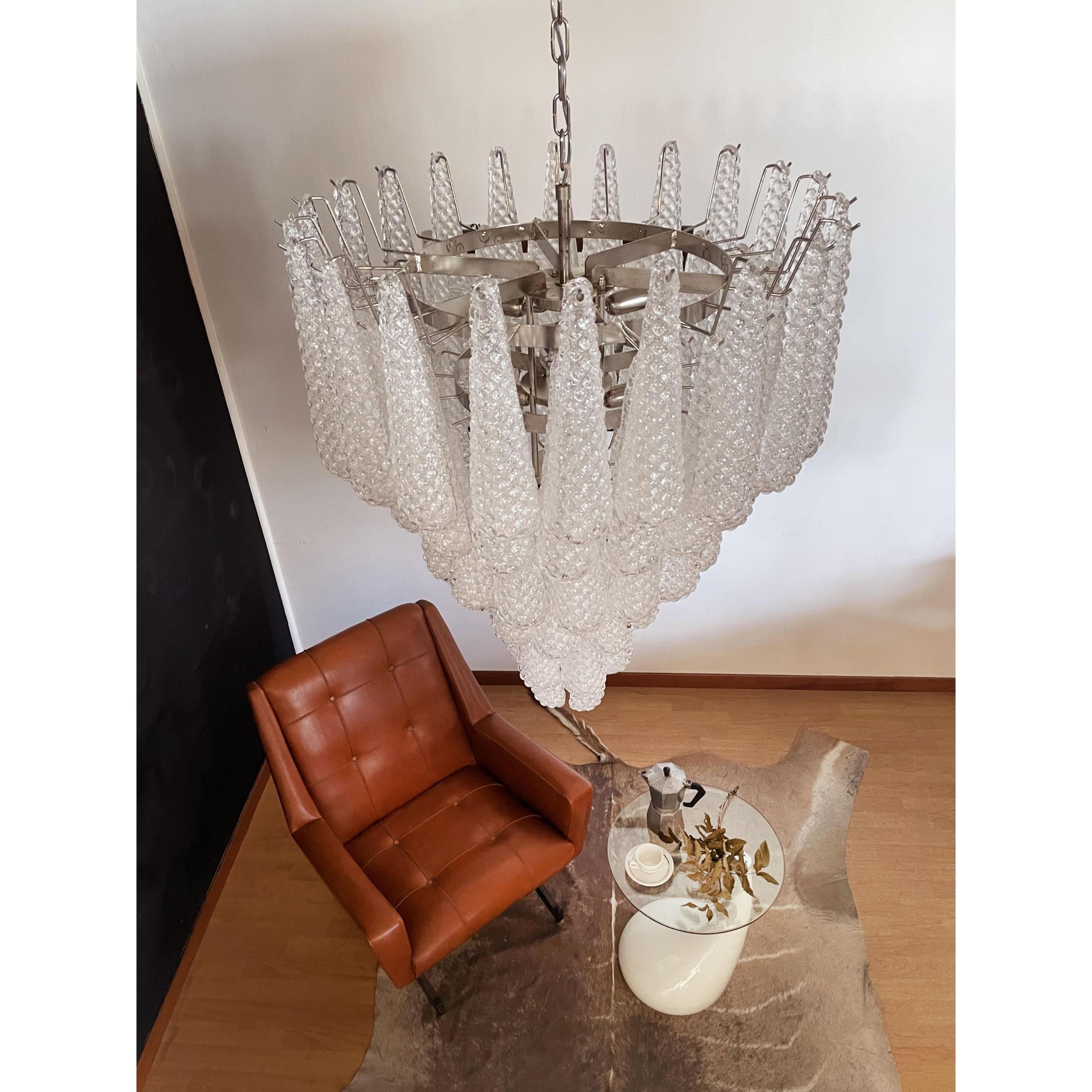 Inset Lustre Goutte Murano Métal Verre Premium - Neutralighting