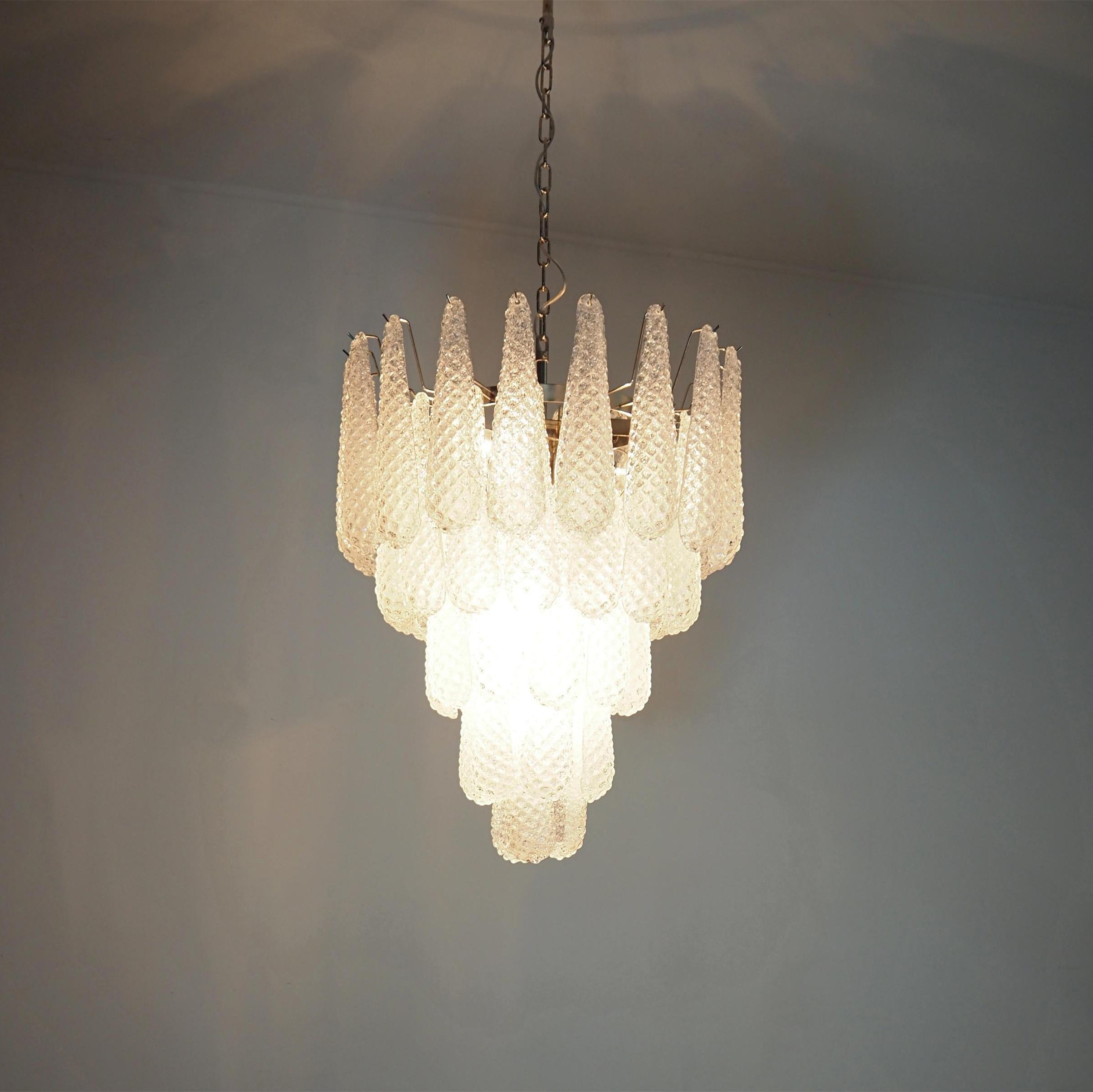 Inset Lustre Goutte Murano Métal Verre Premium - Neutralighting