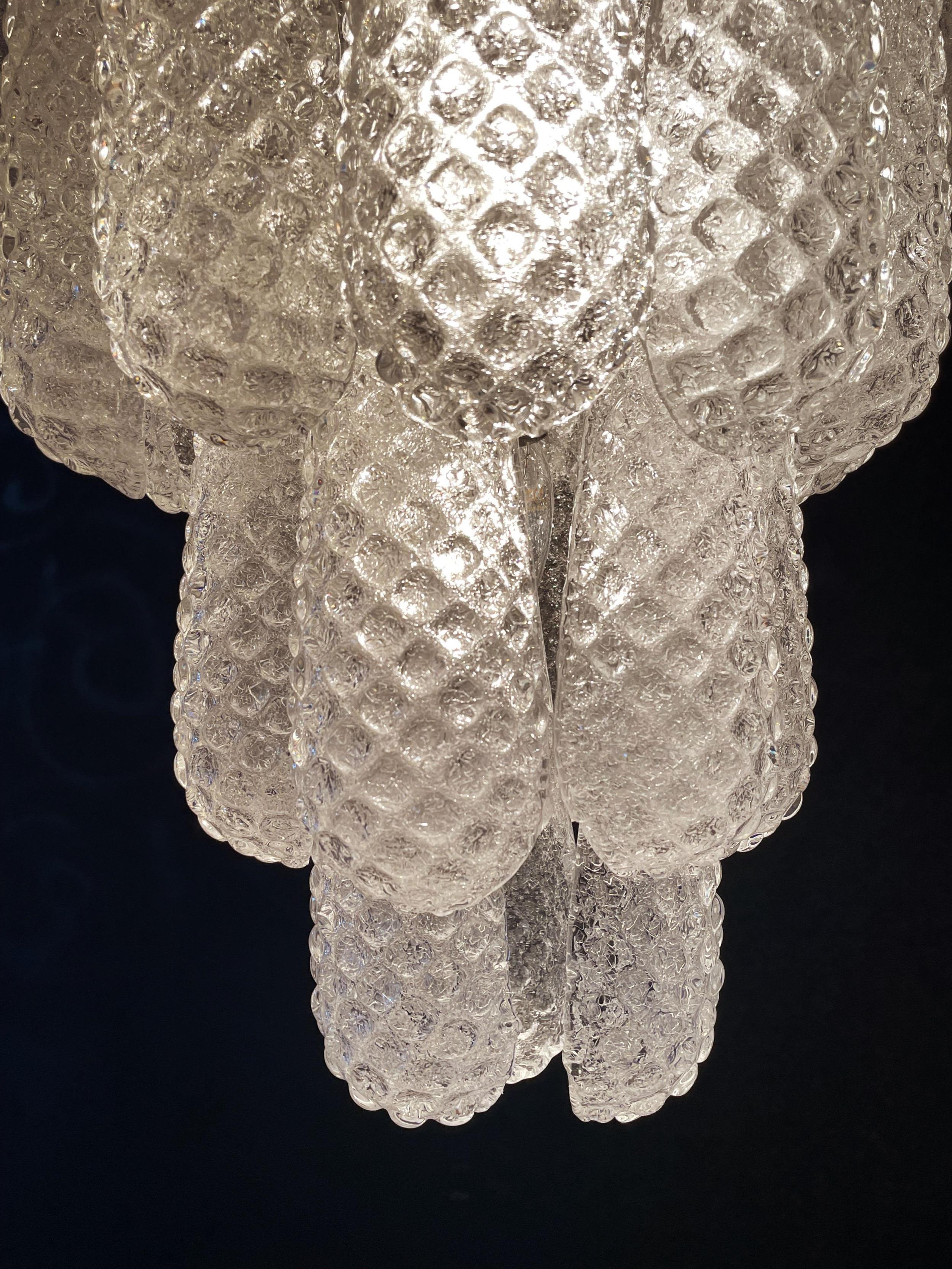 Inset Lustre Goutte Murano Métal Verre Premium - Neutralighting