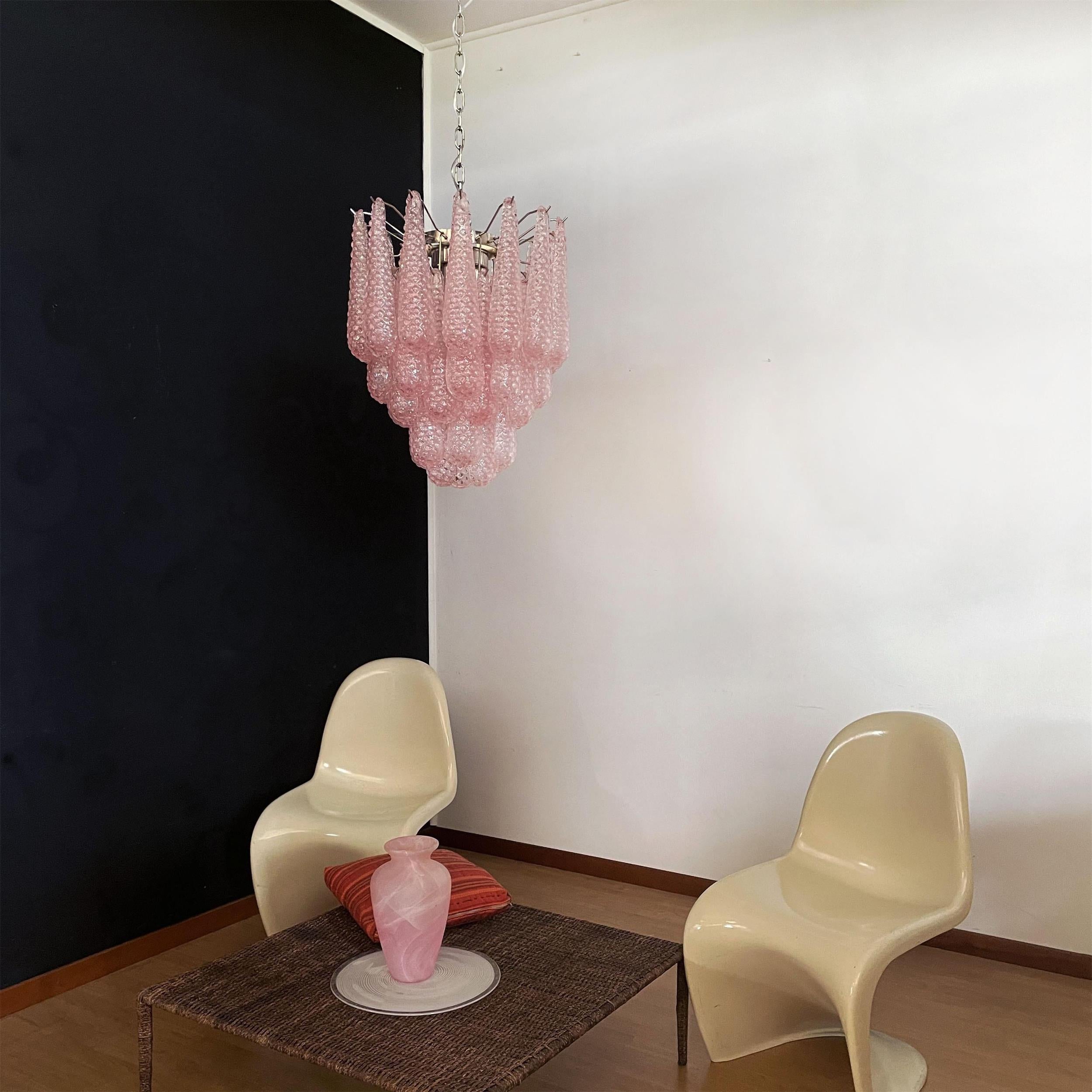 Inset Lustre Goutte Murano Métal Verre Premium - Neutralighting