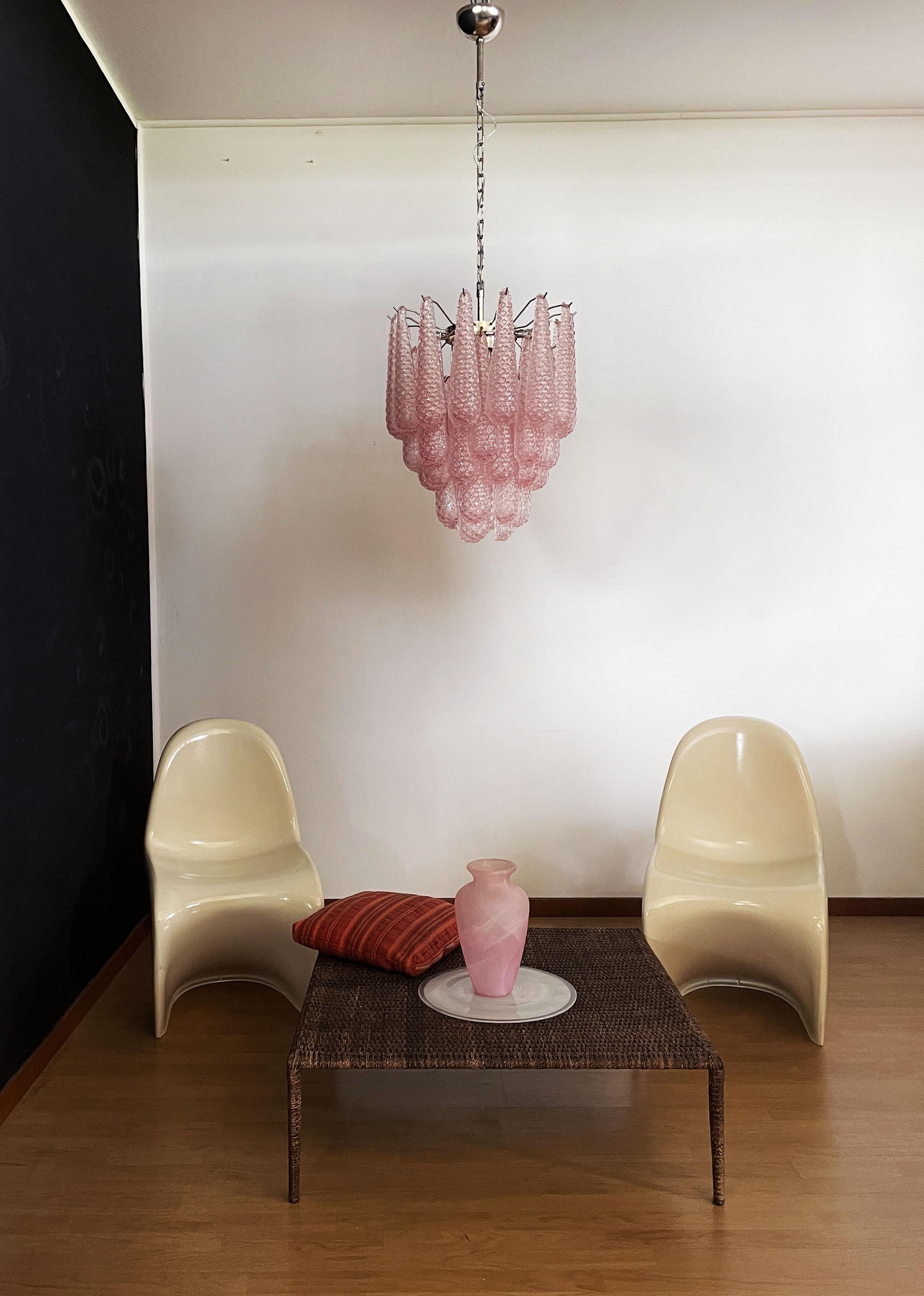 Inset Lustre Goutte Murano Métal Verre Premium - Neutralighting
