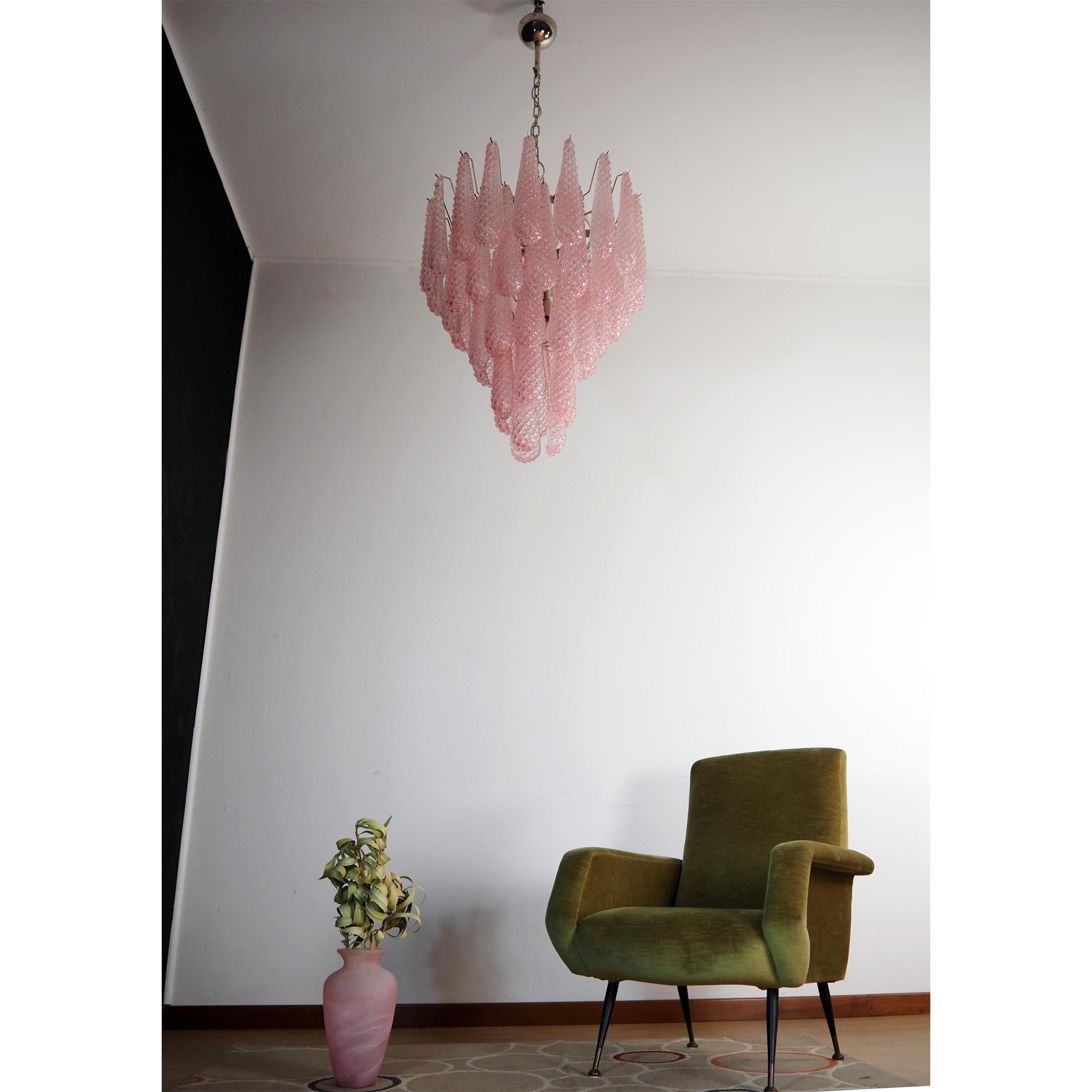 Inset Lustre Goutte Murano Métal Verre Premium - Neutralighting