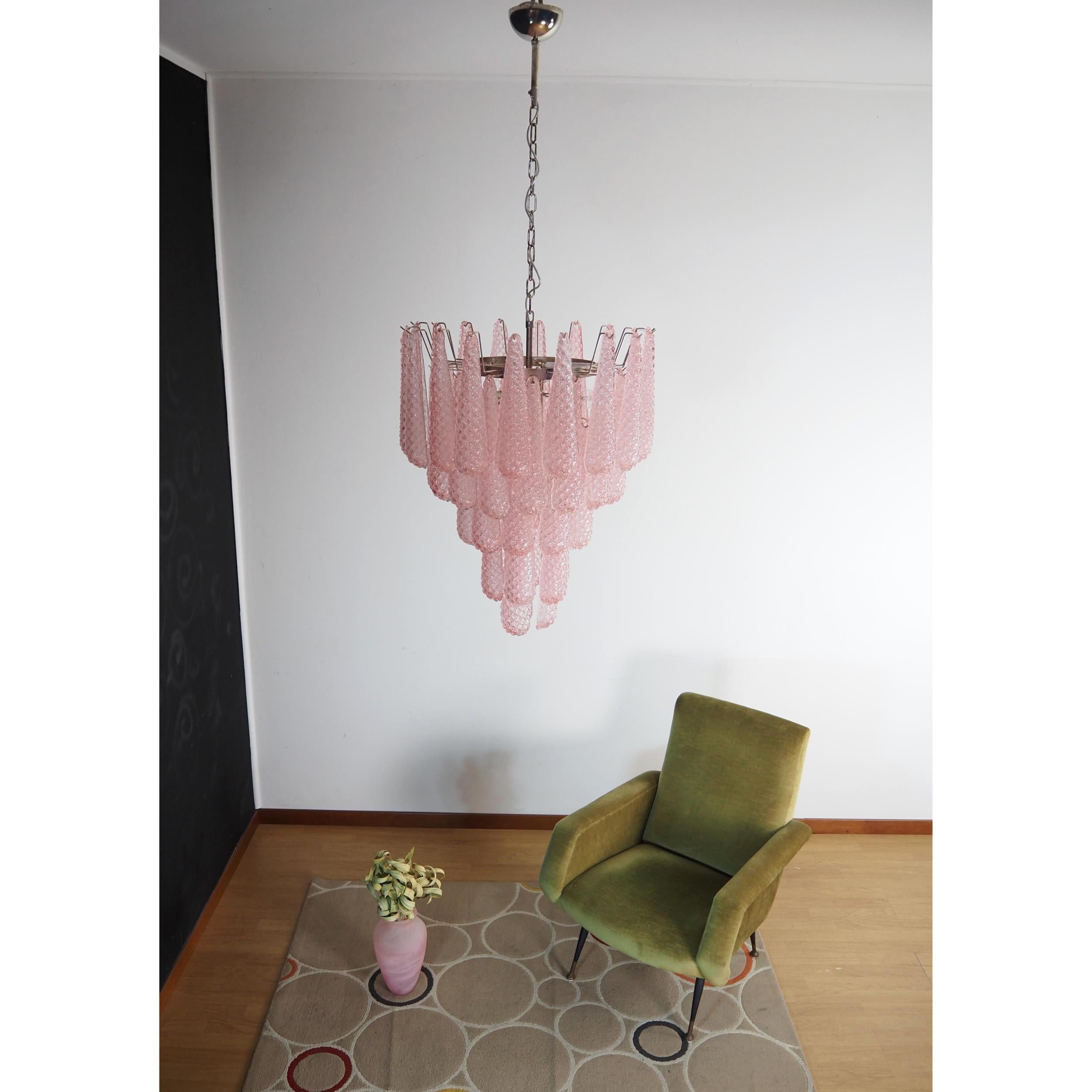Inset Lustre Goutte Murano Métal Verre Premium - Neutralighting