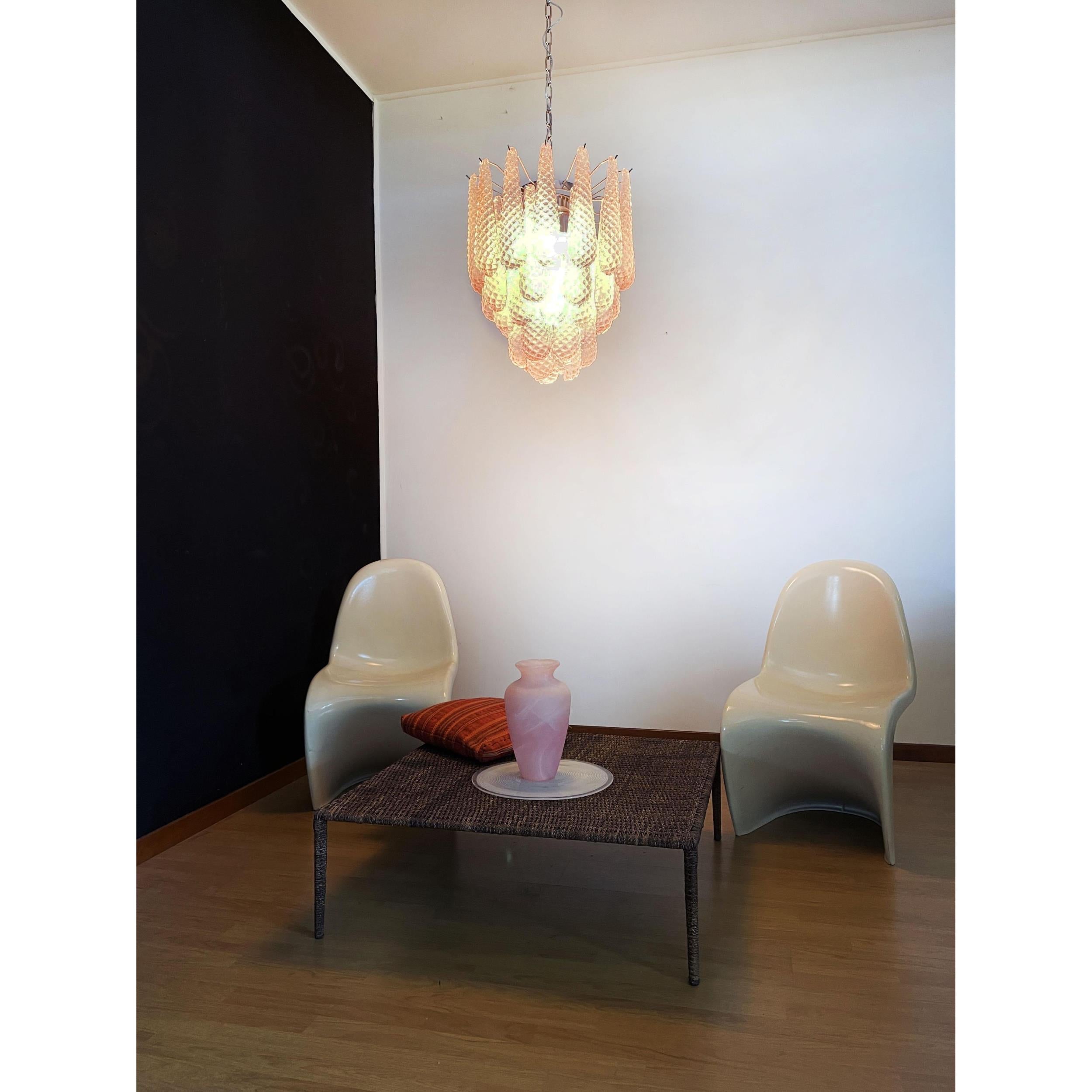 Inset Lustre Goutte Murano Métal Verre Premium - Neutralighting