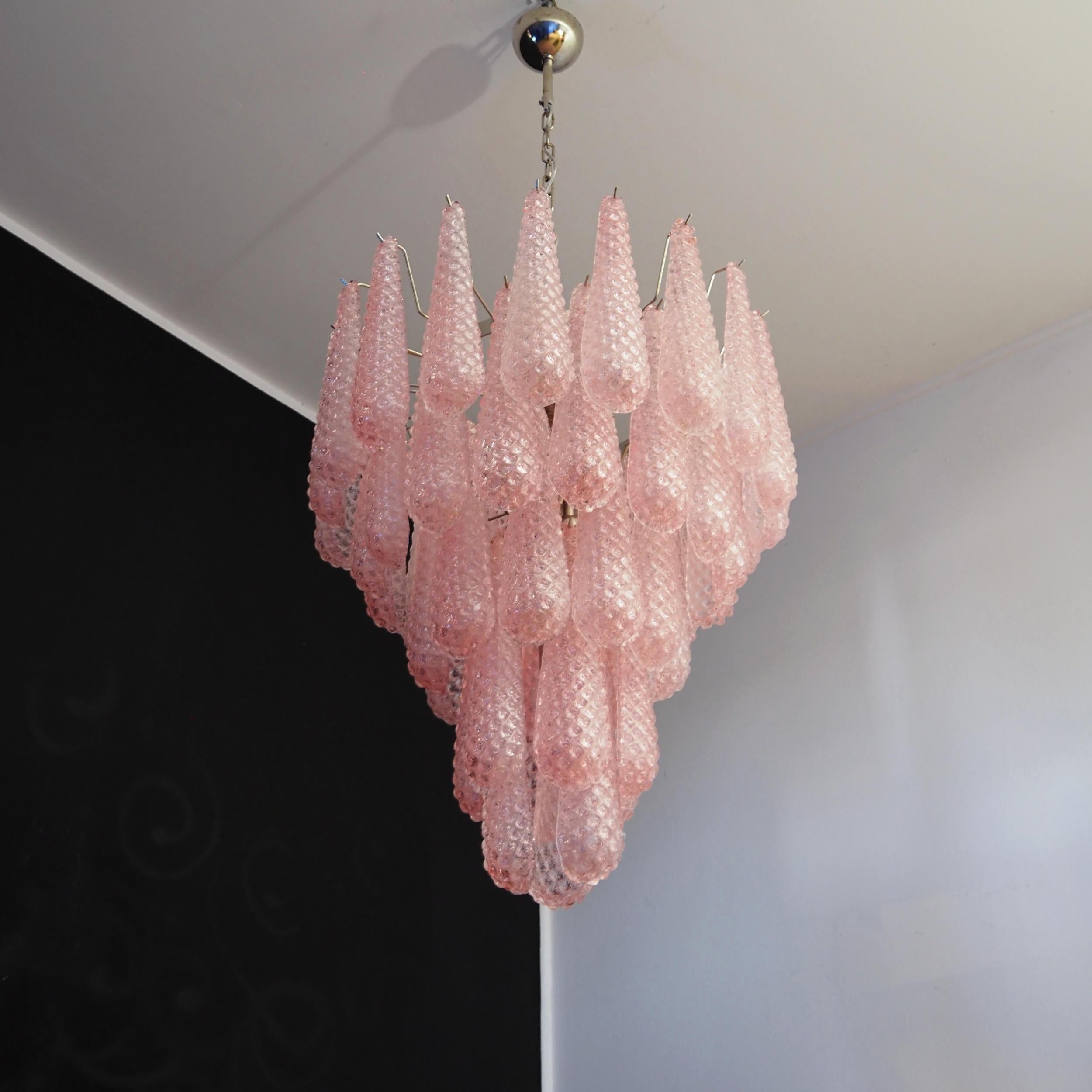 Inset Lustre Goutte Murano Métal Verre Premium - Neutralighting