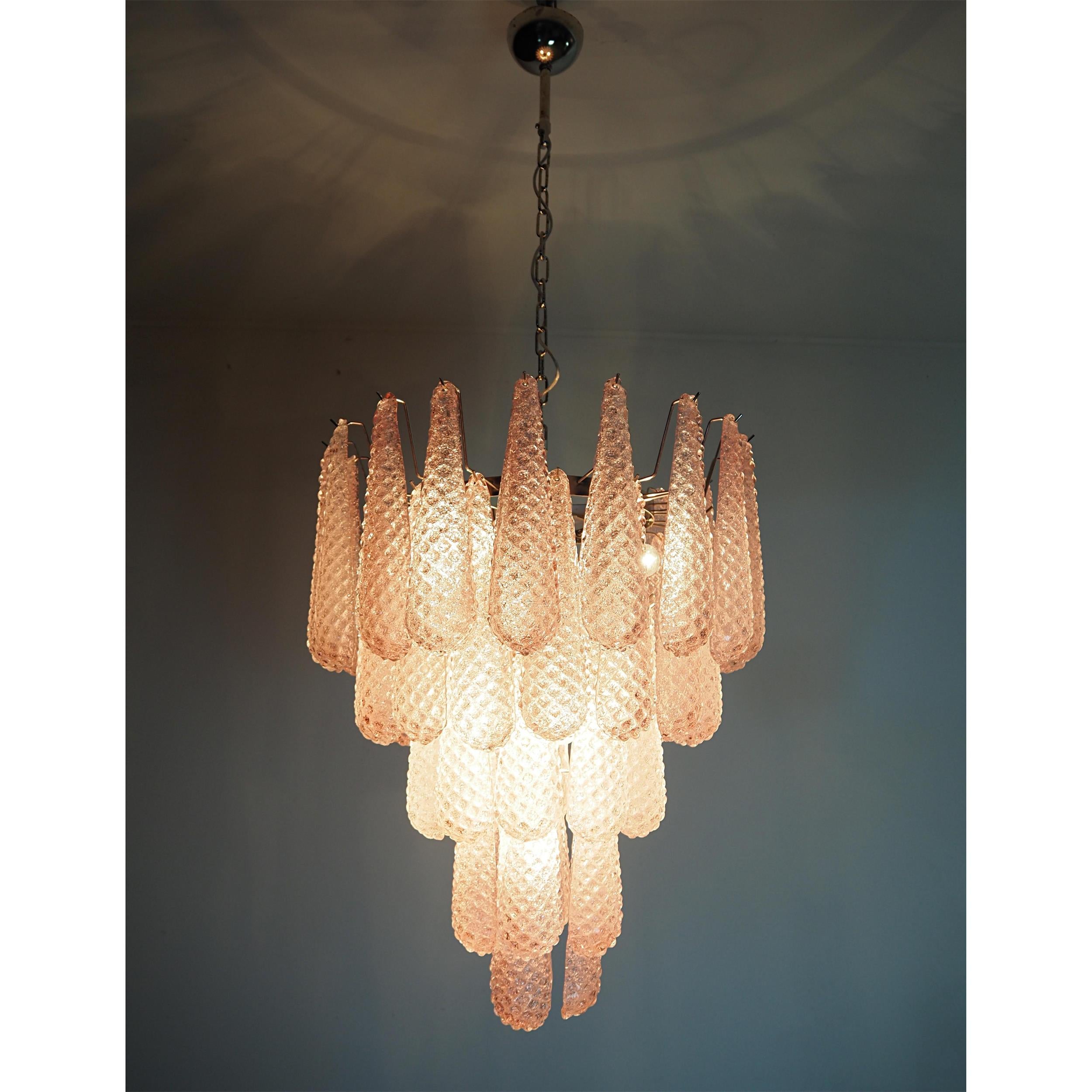 Inset Lustre Goutte Murano Métal Verre Premium - Neutralighting