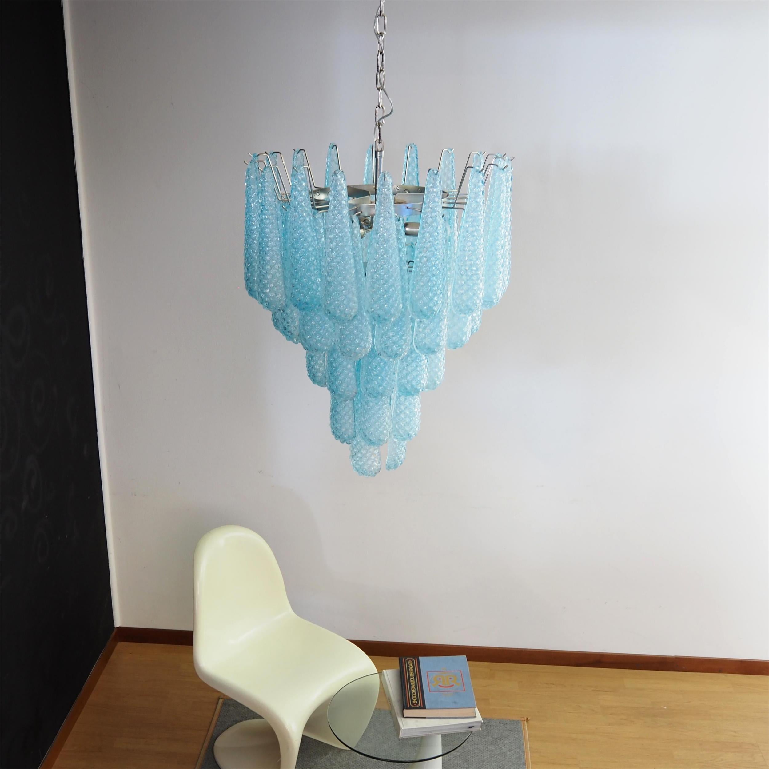 Inset Lustre Goutte Murano Métal Verre Premium - Neutralighting