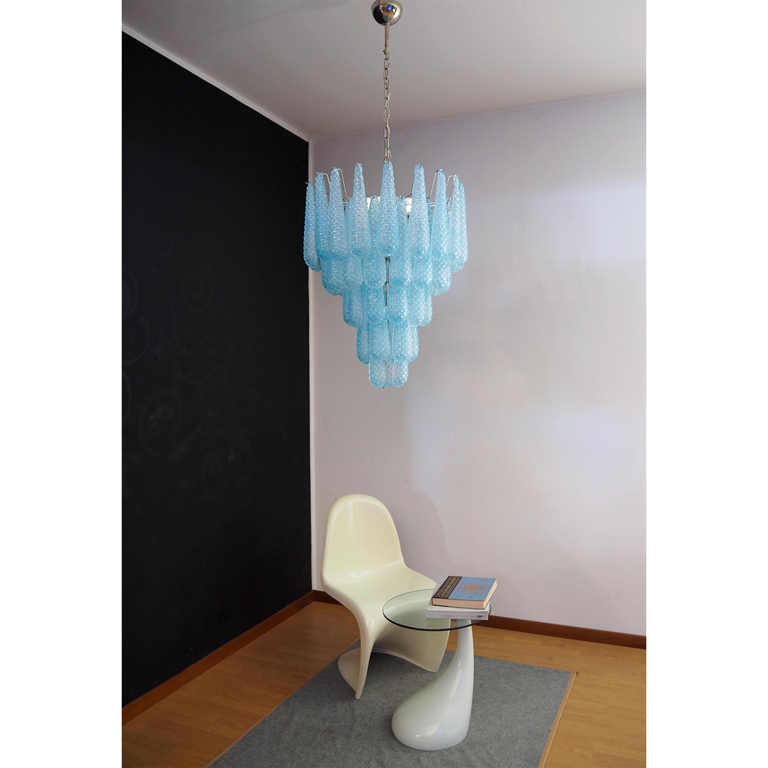 Inset Lustre Goutte Murano Métal Verre Premium - Neutralighting