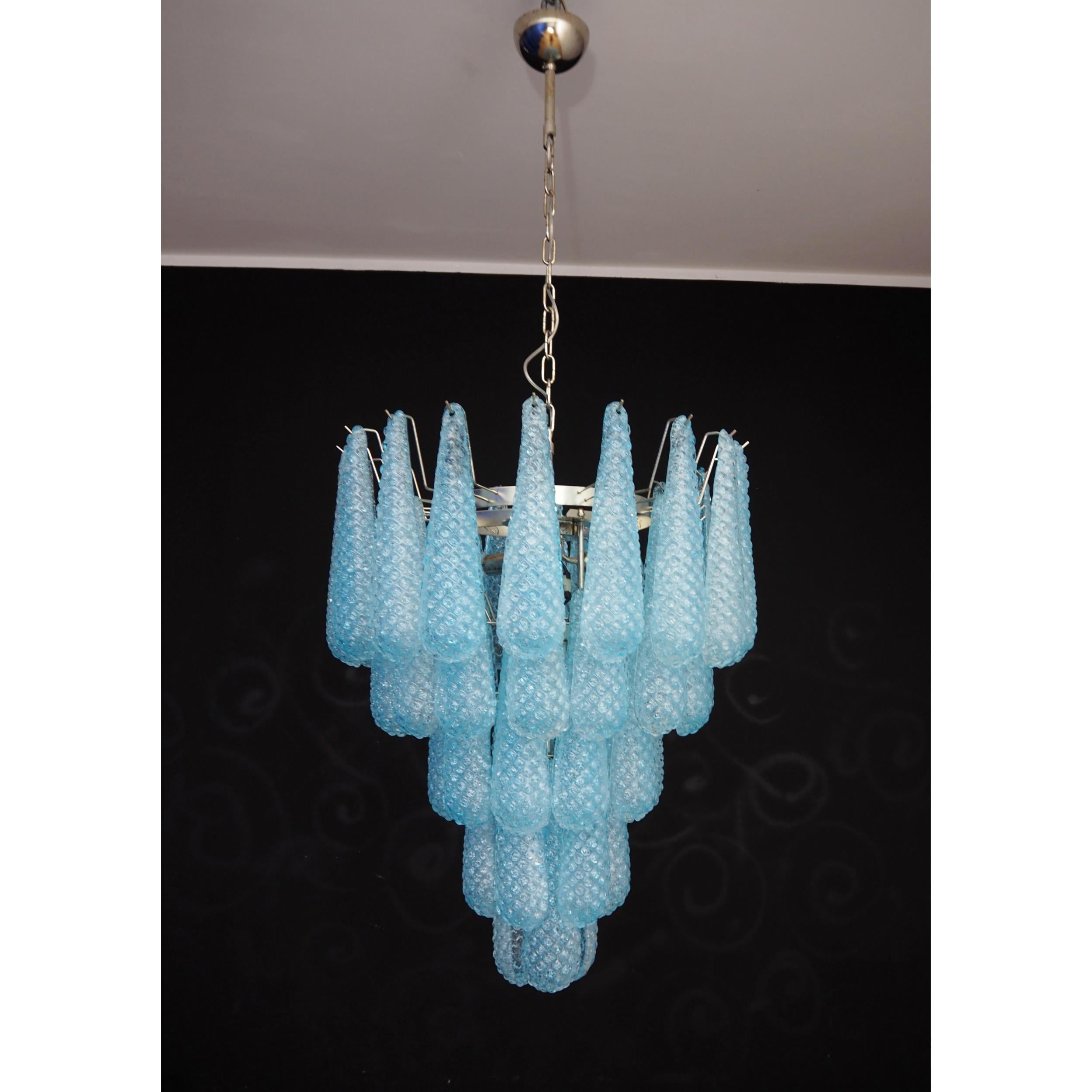 Inset Lustre Goutte Murano Métal Verre Premium - Neutralighting