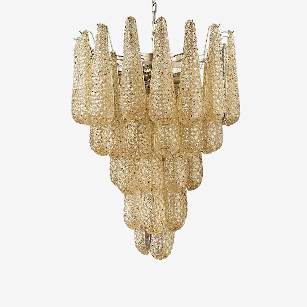 Inset Lustre Goutte Murano Métal Verre Premium - Neutralighting
