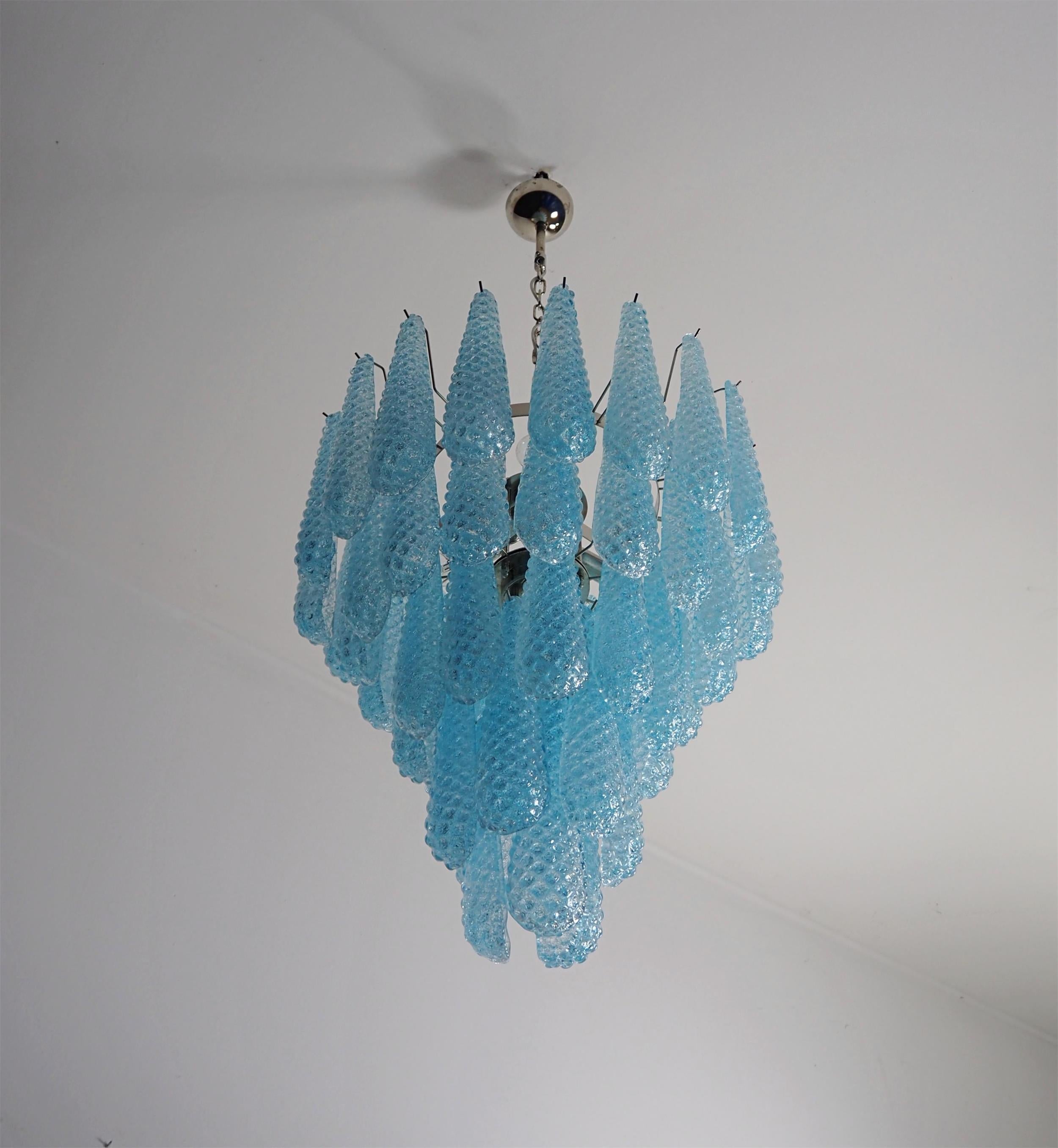Inset Lustre Goutte Murano Métal Verre Premium - Neutralighting