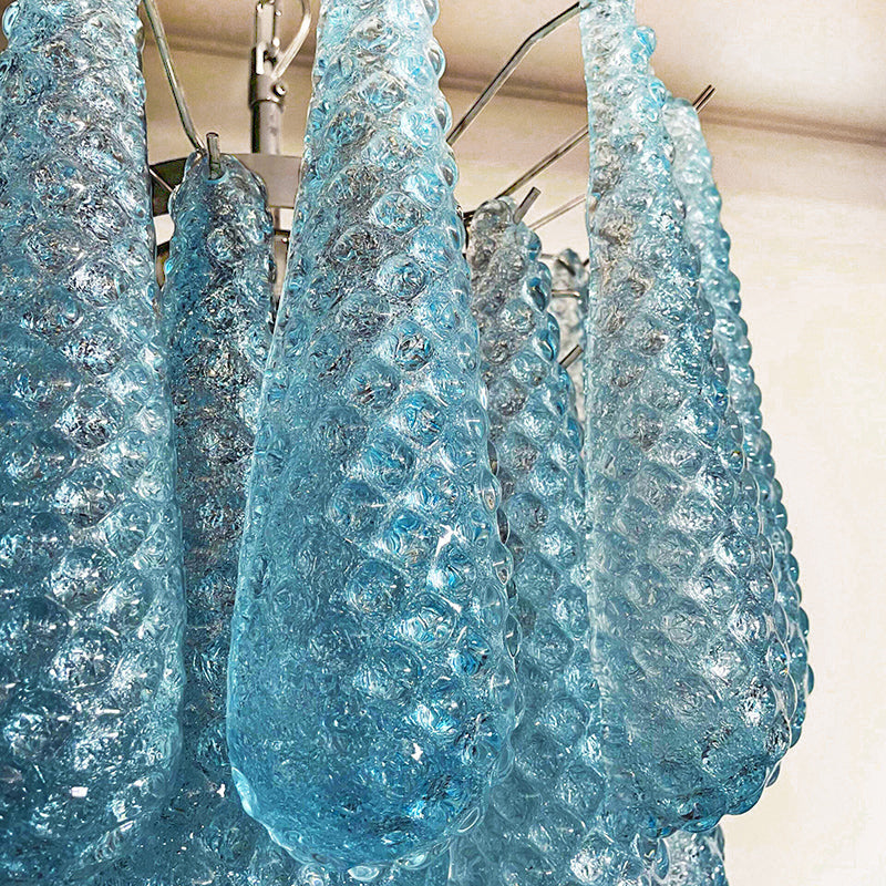 Inset Lustre Goutte Murano Métal Verre Premium - Neutralighting