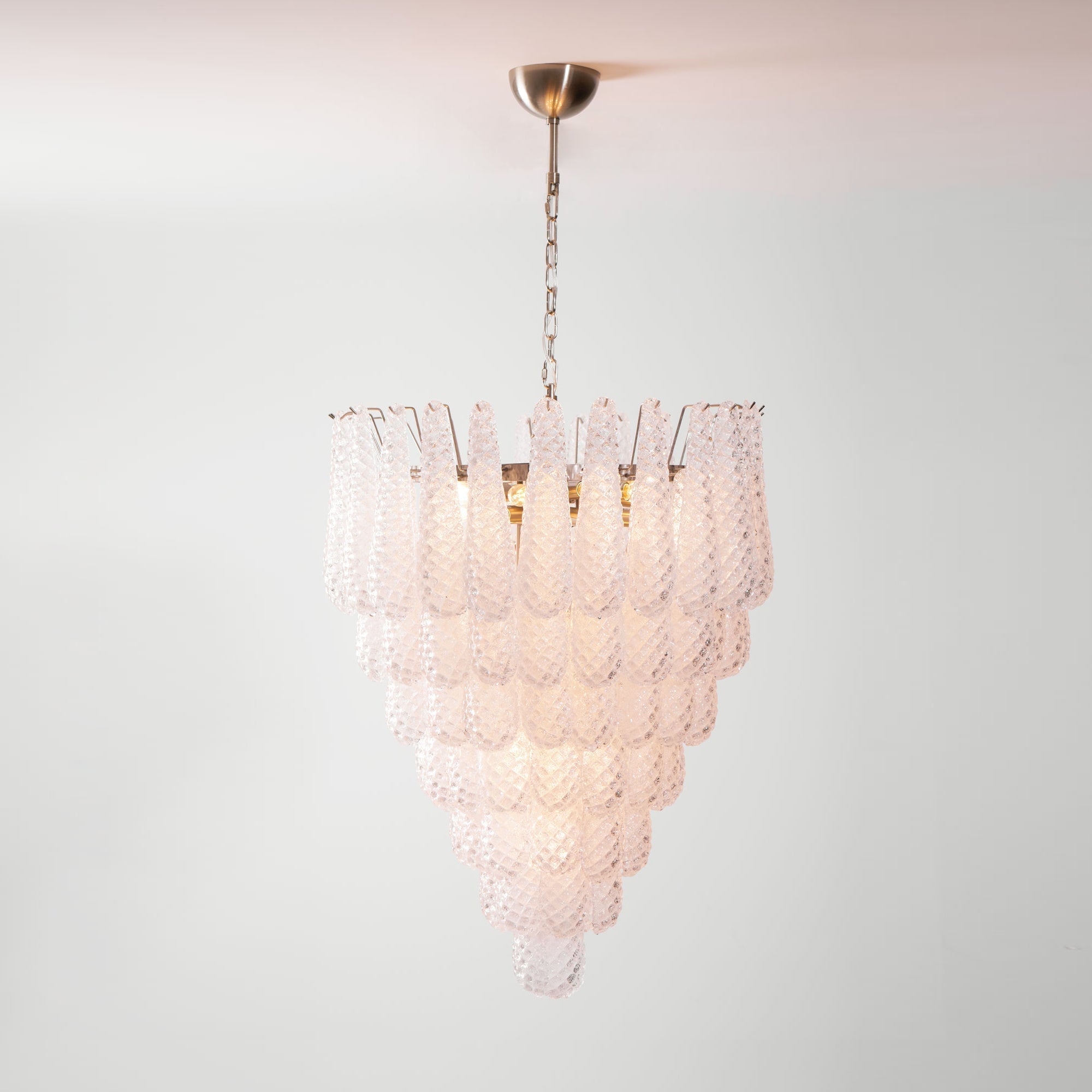 Inset Lustre Goutte Murano Métal Verre Premium - Neutralighting